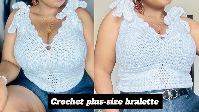Crochet Plus Size Brallete